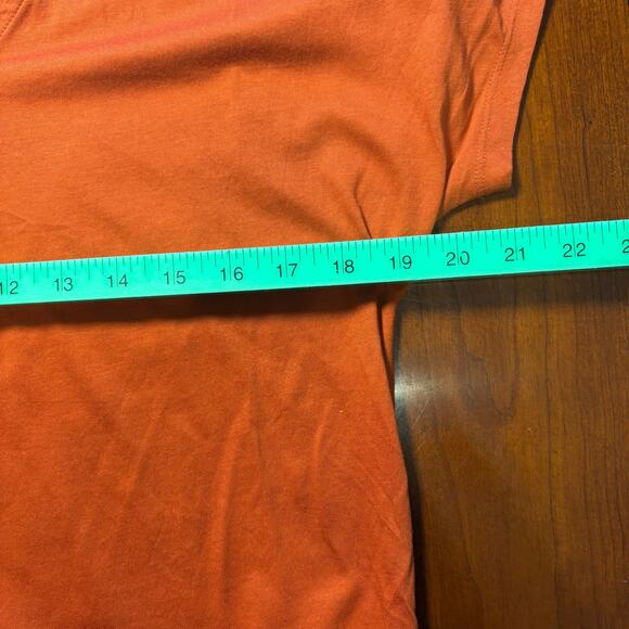 Michael Kors NWT Burnt Orange Cold Shoulder Top Medium - Picture 5 of 7